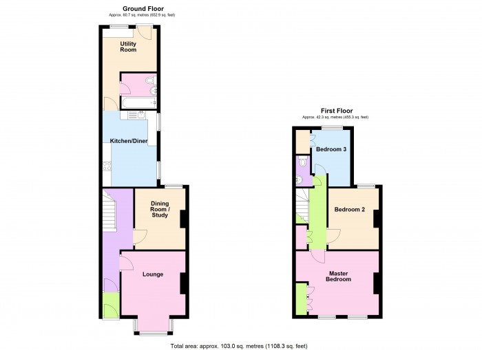 Floorplan for 18 Westonzoyland Road, TA6