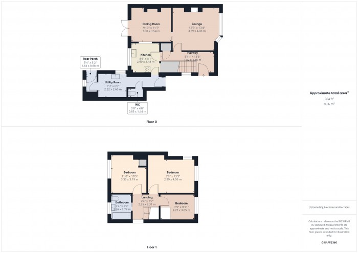 Floorplan for 60 Sunnymead, TA6