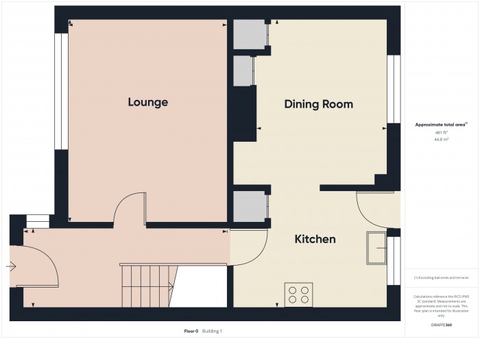 Floorplan for 13 Crossacre, TA6