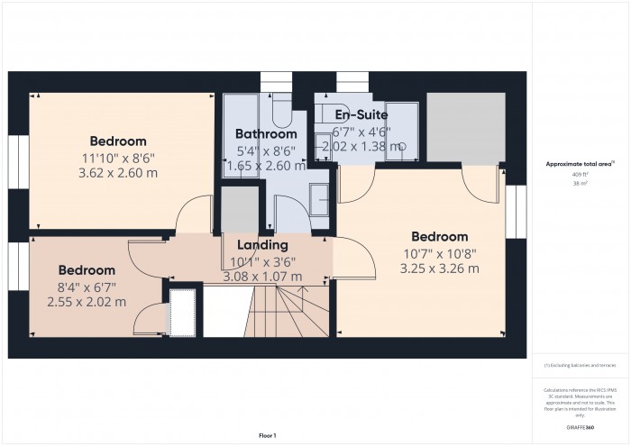 Floorplan for 28 Royal Drive, TA6