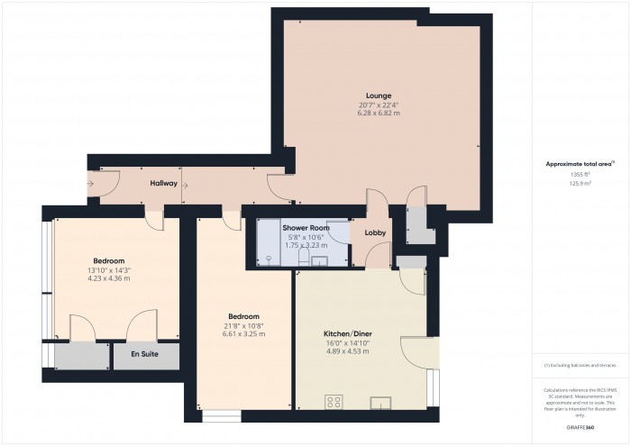 Floorplan for 13 Library Close, TA6