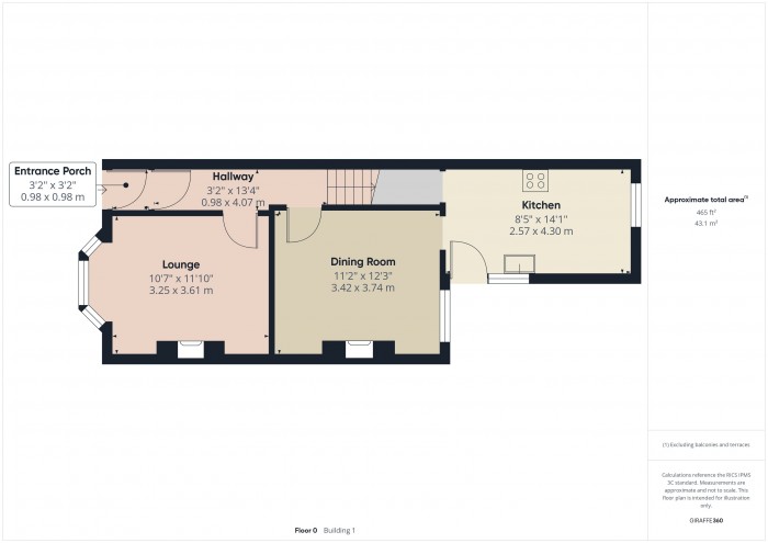 Floorplan for 77 Halesleigh Road, TA6