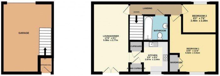 Floorplan for 21 Halyard Drive, TA6