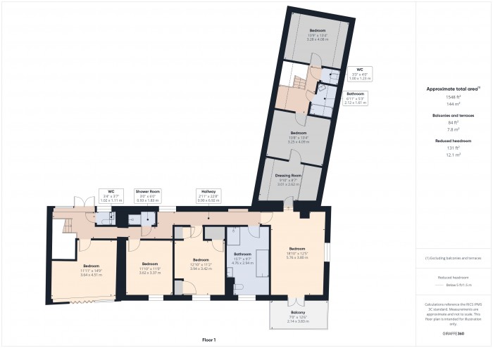 Floorplan for The Oaks, TA5