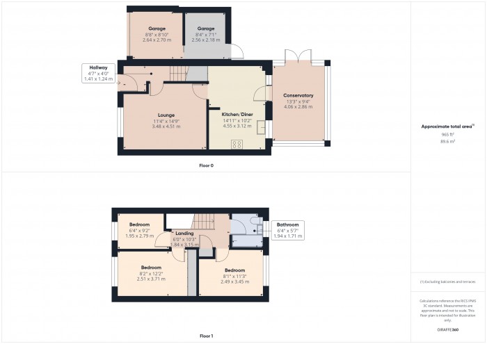 Floorplan for 17 Wade Close, TA7