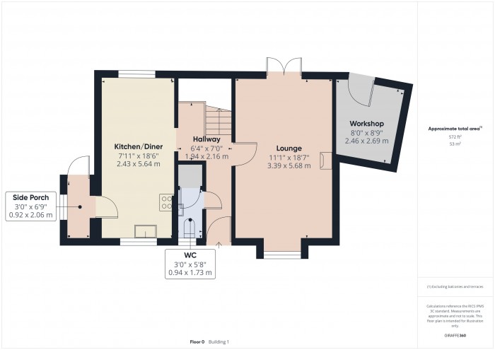 Floorplan for 11 Duncombe Close, TA6