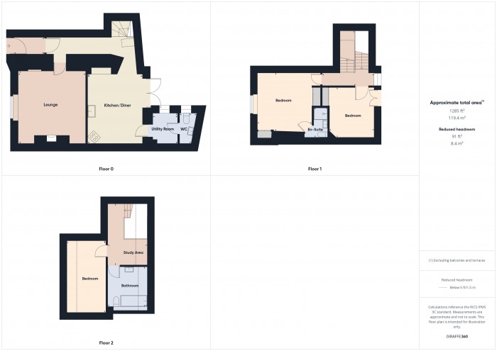 Floorplan for 39 Church Road, TA6