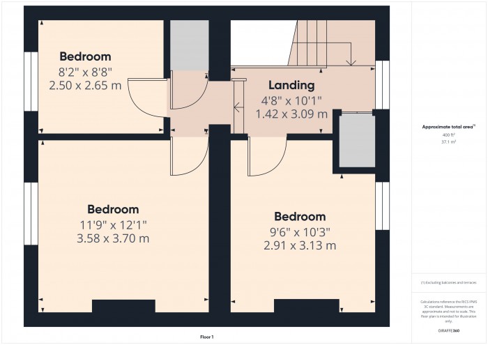 Floorplan for 18 Main Road, TA7
