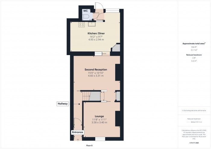 Floorplan for 160 St. John Street, TA6