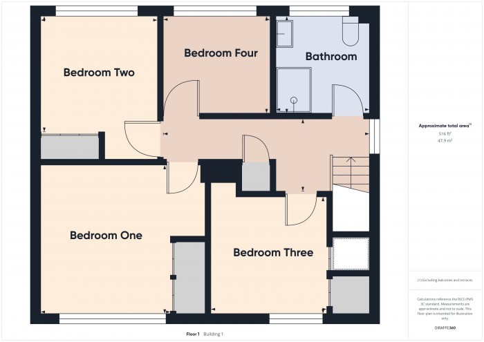 Floorplan for 7 Rosary Drive, TA6