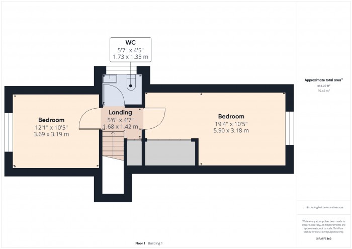 Floorplan for 41 Luxborough Road, TA6