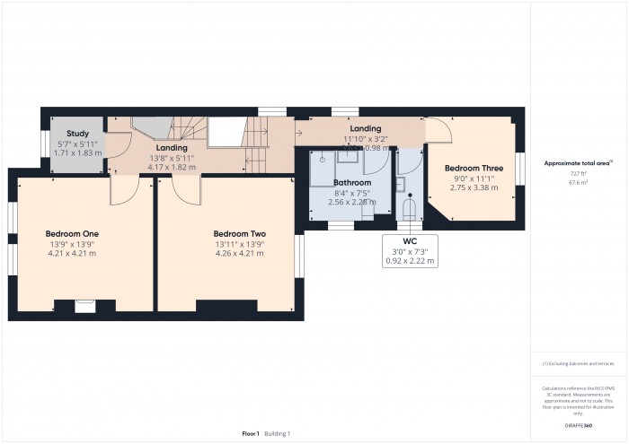 Floorplan for 37 Taunton Road, TA6