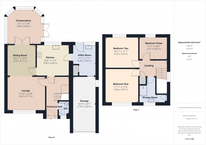 Floorplan for 32 Higher Road, TA7
