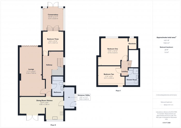 Floorplan for 10 Mortimer Close, TA7