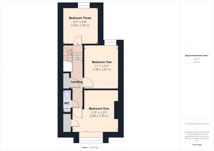 Floorplan for 20 Loxleigh Avenue, TA6