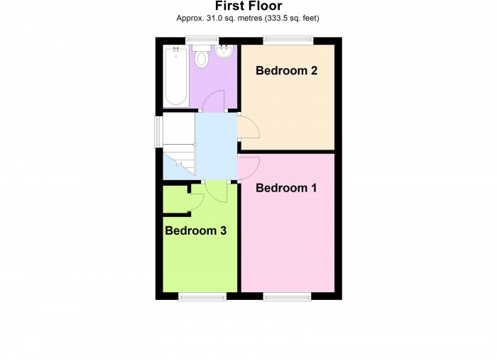 Floorplan for 41 Leyton Drive, TA6