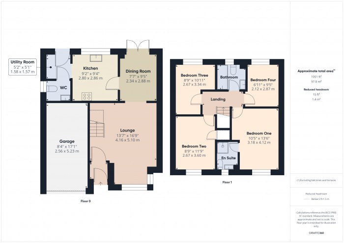 Floorplan for 4 Earls Close, TA6
