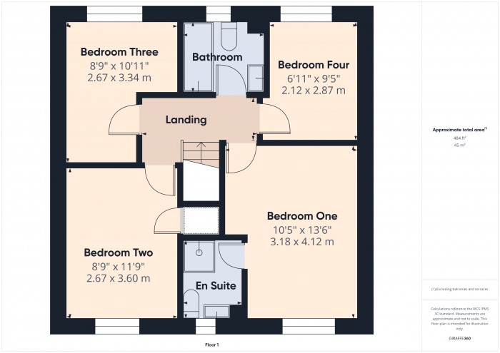 Floorplan for 4 Earls Close, TA6