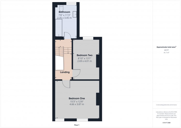 Floorplan for 22 Cranleigh Gardens, TA6