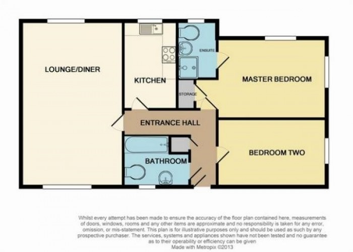 Floorplan for 39 Lords Way, TA6