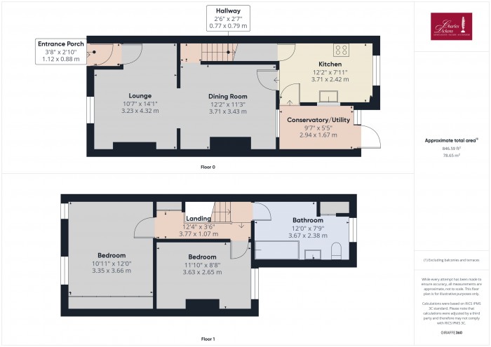 Floorplan for 51 Provident Place, TA6