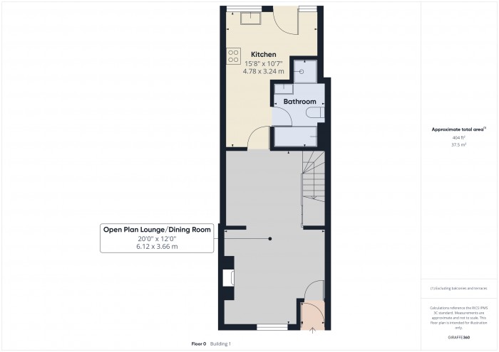 Floorplan for 13 Provident Place, TA6