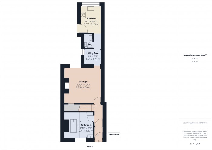 Floorplan for 112 Bath Road, TA6
