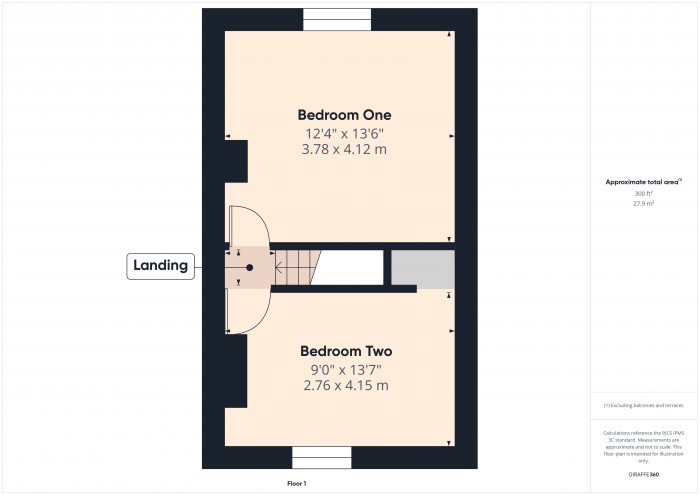 Floorplan for 112 Bath Road, TA6