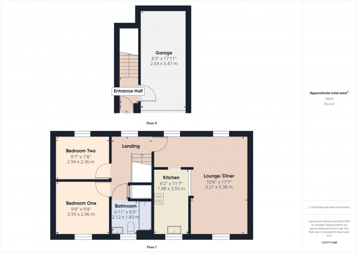 Floorplan for 77 Standish Street, TA6