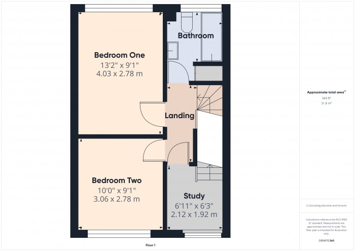 Floorplan for 35 Stafford Road, TA6