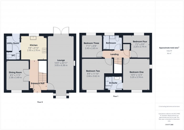 Floorplan for 126 Moravia Close, TA6