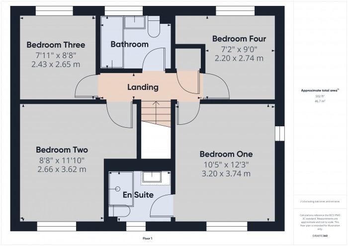 Floorplan for 126 Moravia Close, TA6