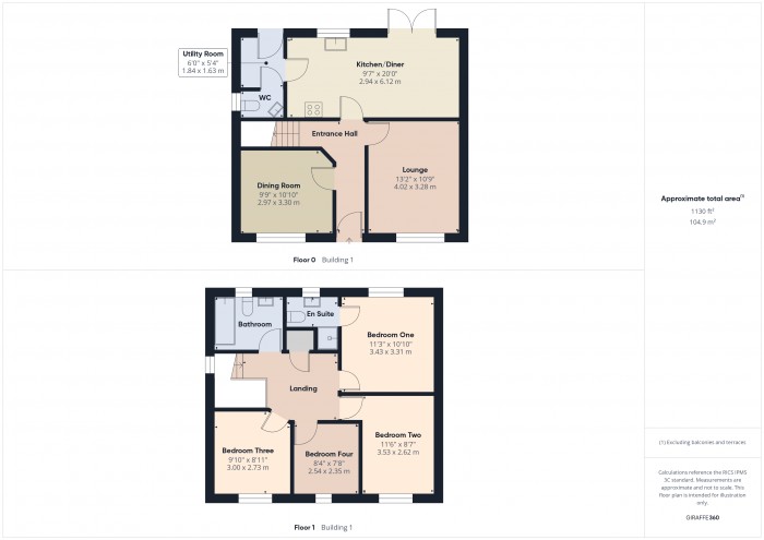 Floorplan for 26 Augusta Drive, TA6