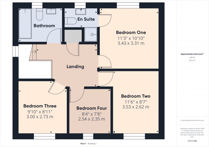 Floorplan for 26 Augusta Drive, TA6