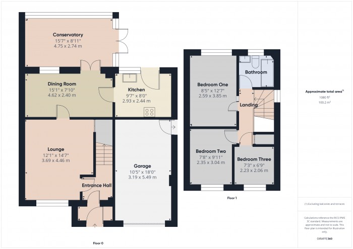 Floorplan for 8 Windsor Road, TA6