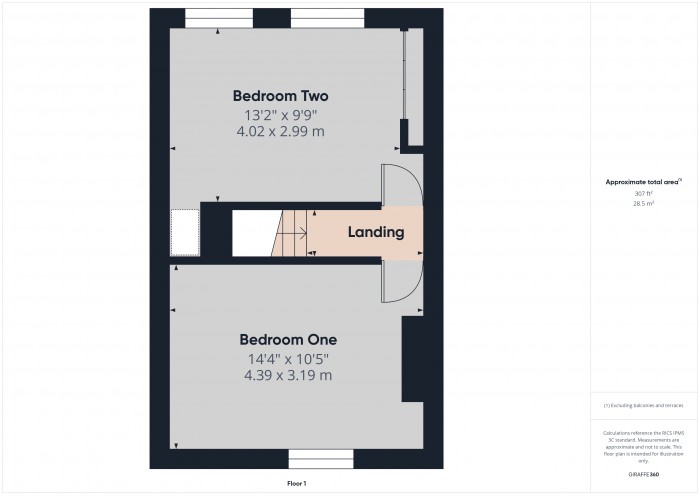 Floorplan for 25 Devonshire Street, TA6