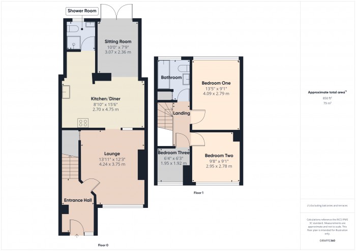 Floorplan for 28 Stafford Road, TA6