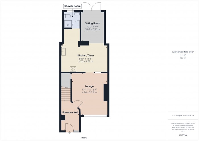 Floorplan for 28 Stafford Road, TA6