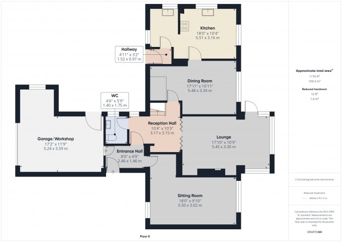 Floorplan for The Rectory, TA5