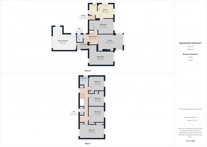 Floorplan for The Rectory, TA5