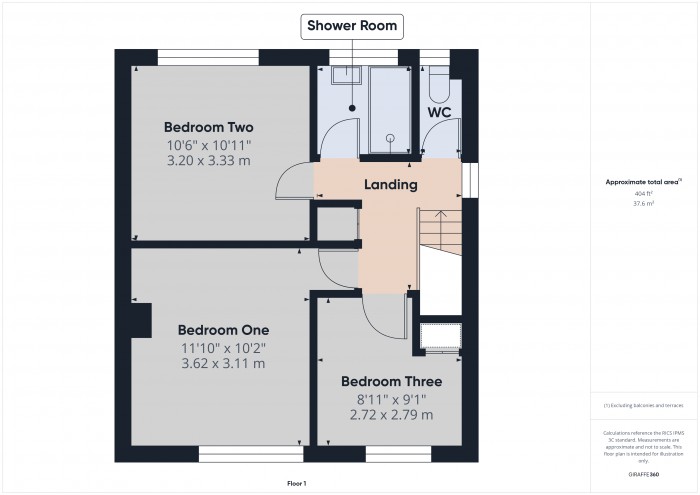 Floorplan for 8 Station Road, TA7