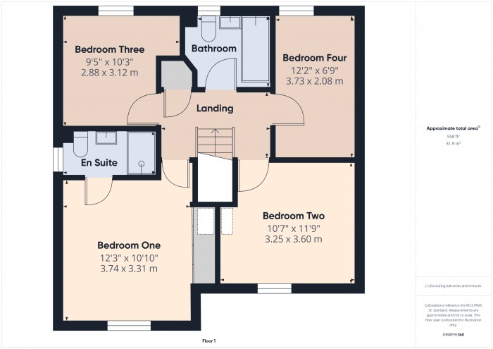 Floorplan for 9 Westminster Way, TA6