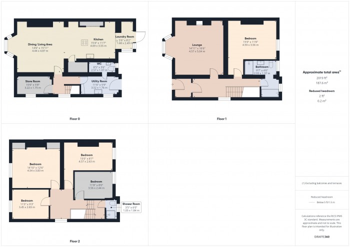 Floorplan for 26 Taunton Road, TA6
