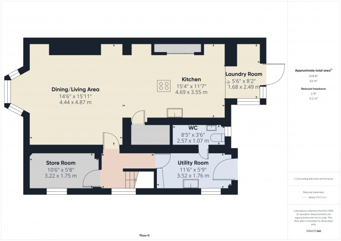 Floorplan for 26 Taunton Road, TA6