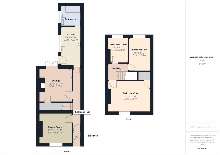 Floorplan for 26 Devonshire Street, TA6