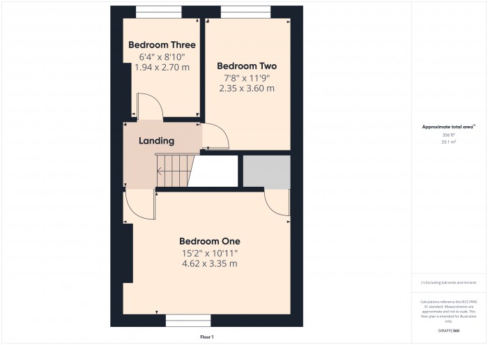 Floorplan for 26 Devonshire Street, TA6