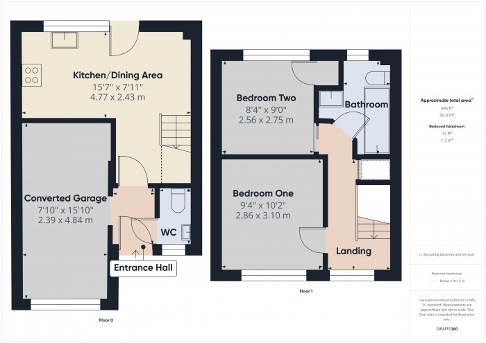 Floorplan for 26 Windsor Road, TA6
