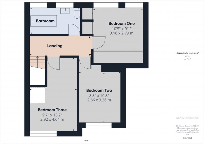 Floorplan for 6 Beechwood, TA6