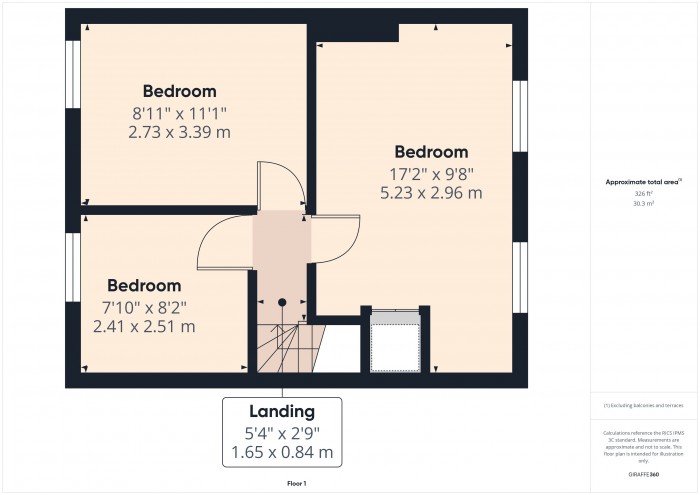 Floorplan for 25 Friarn Avenue, TA6