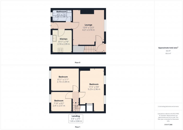 Floorplan for 25 Friarn Avenue, TA6
